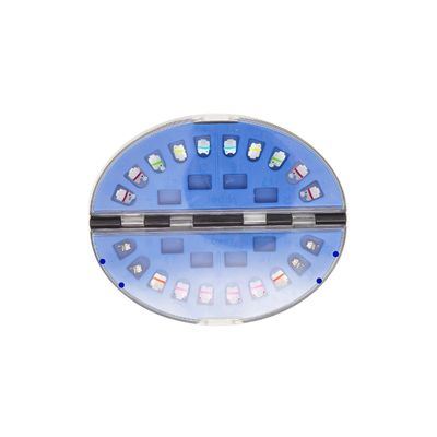 DTC Dental Clear Self Ligating Brackets pour la classification des instruments MBT/Roth de classe II