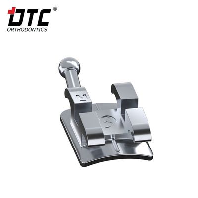 Mini DTC ortho-orthodontique supports métalliques Brace tissu ortho pour la performance Roth / MBT