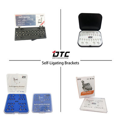 Des appareils dentaires DTC certifiés ISO et CE, auto-ligateurs MBT Roth, fabriqués à Hangzhou