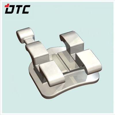 DTC Brackets Orthodontie Acier 80 Maillage Base Braces sablées avec une longue durée de conservation