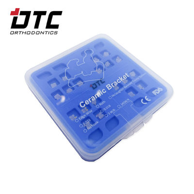 DTC Dental Clear Self Ligating Brackets pour la classification des instruments MBT/Roth de classe II