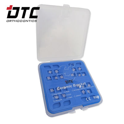 DTC Dental Clear Self Ligating Brackets pour la classification des instruments MBT/Roth de classe II