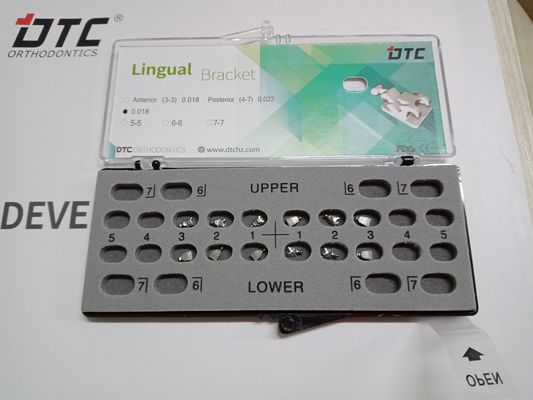 Des supports lingual ortodontiques DTC standard CE pour le traitement orthodontique mini