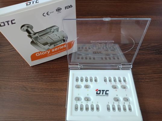 Machinerie puissante en acier orthodontique MBT Roth auto-ligateur liable