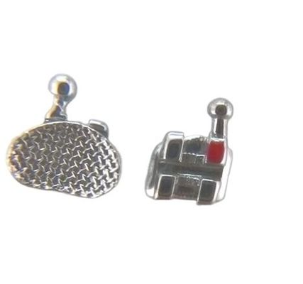 Taille standard Matériau dentaire laser DTC Braquettes dentaires orthodontiques CE accrédité ISO