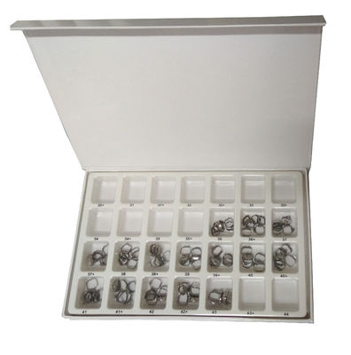 Enveloppes lingual à tubes triples pour bandes orthodontiques DTC Classe II