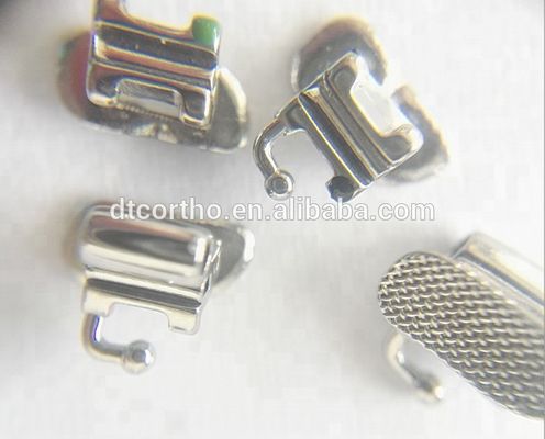 Produits dentaires en acier inoxydable pour tube buccal en orthodontie MBT avec certification CE
