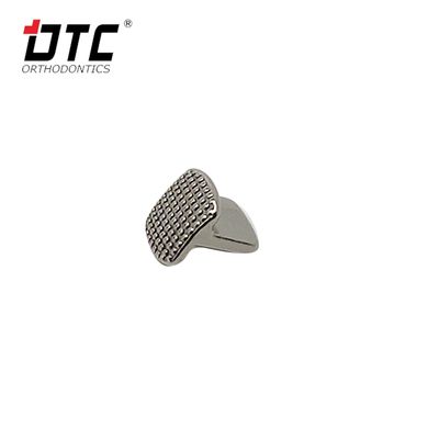 Dents dentaires orthodontiques attachées à la morsure Turbo Mesh Base par monobloc en acier inoxydable DTC