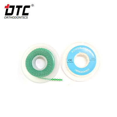 Chaîne d'alimentation ouverte fermée pour la DTC Orthodontie Élastique dentaire par DTC en 34 couleurs