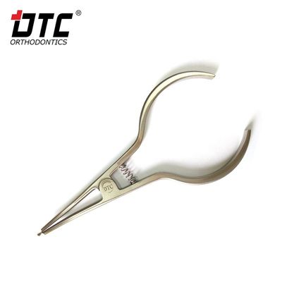 3- DTC Orthodontie dentaire élastique en acier inoxydable standard élargissant les anneaux de séparation élastiques pinces