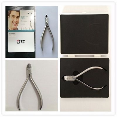 3- DTC Orthodontie dentaire élastique en acier inoxydable standard élargissant les anneaux de séparation élastiques pinces