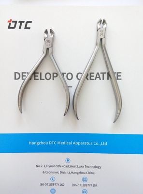 Plisses d'orthodontie de précision avec capacité de coupe à l'extrémité distale et certification CE ISO